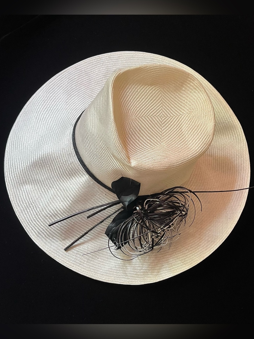 Neiman Marcus Straw Dress Hat